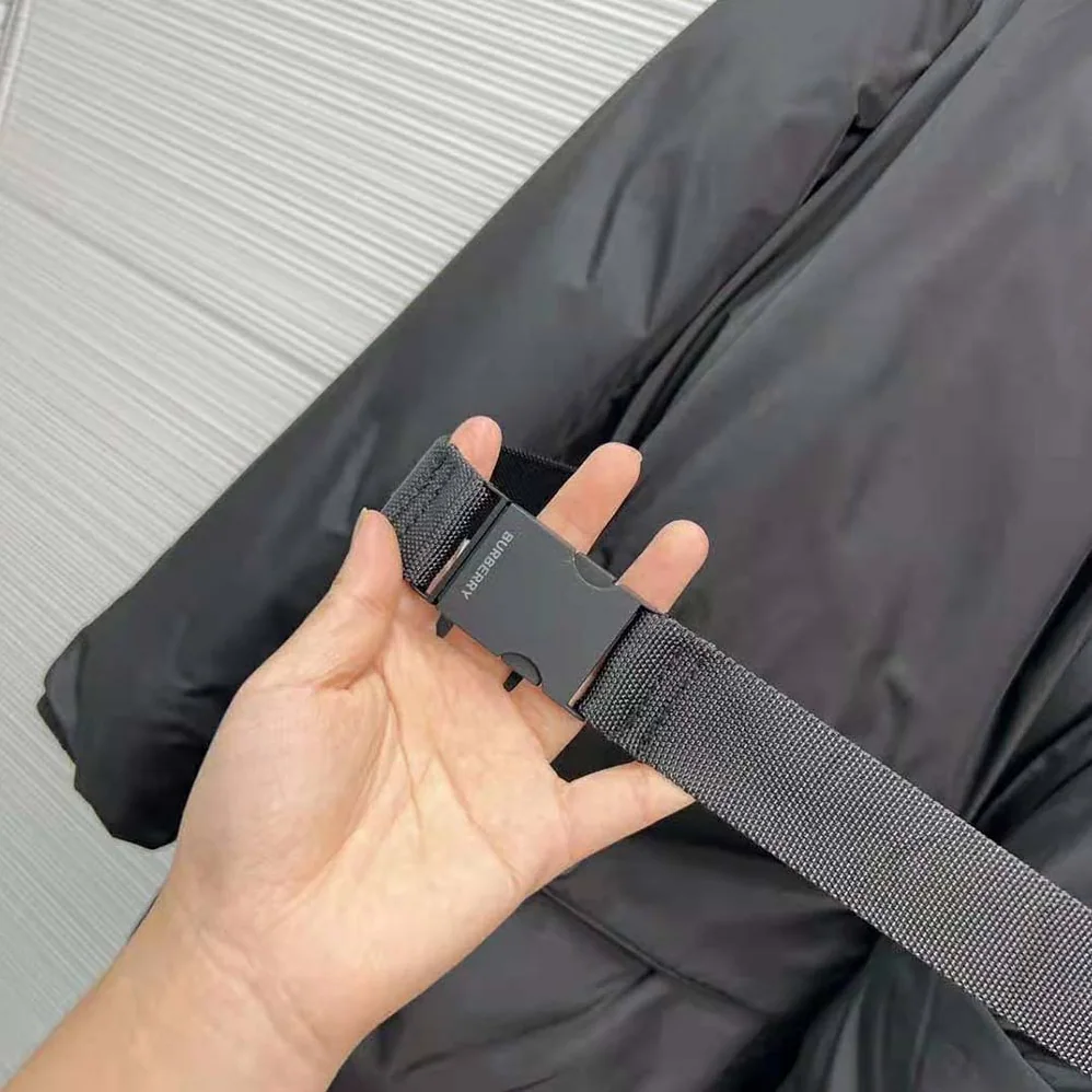 Burberry EKD Hooded Jacket for Men in Black