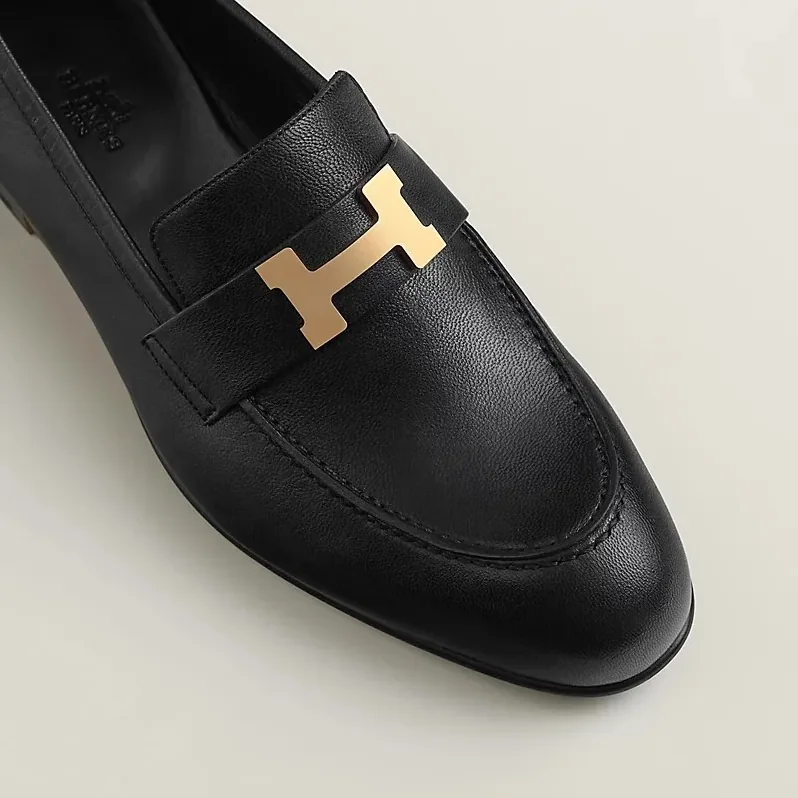 Hermes Paris Loafers Black Hermes Paris Loafers Black