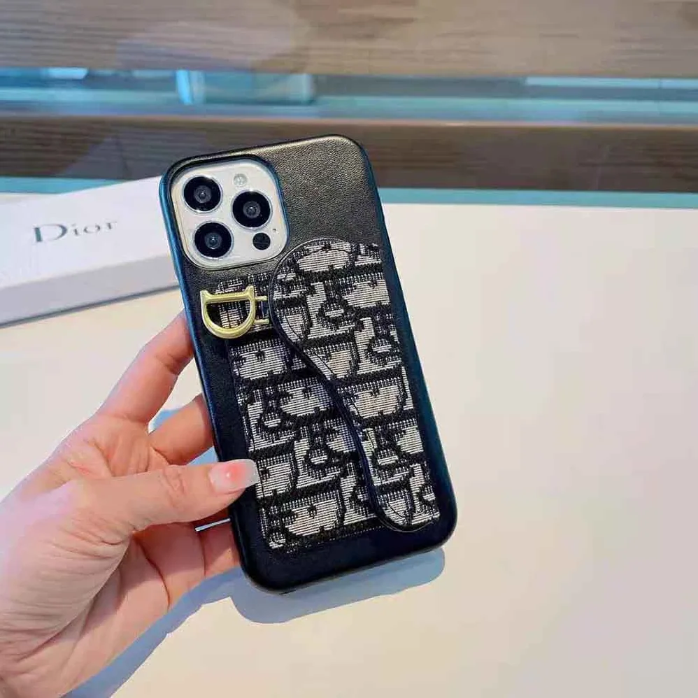 Dior Saddle Cover for Apple iPhone Blue Dior Oblique Jacquard for Women