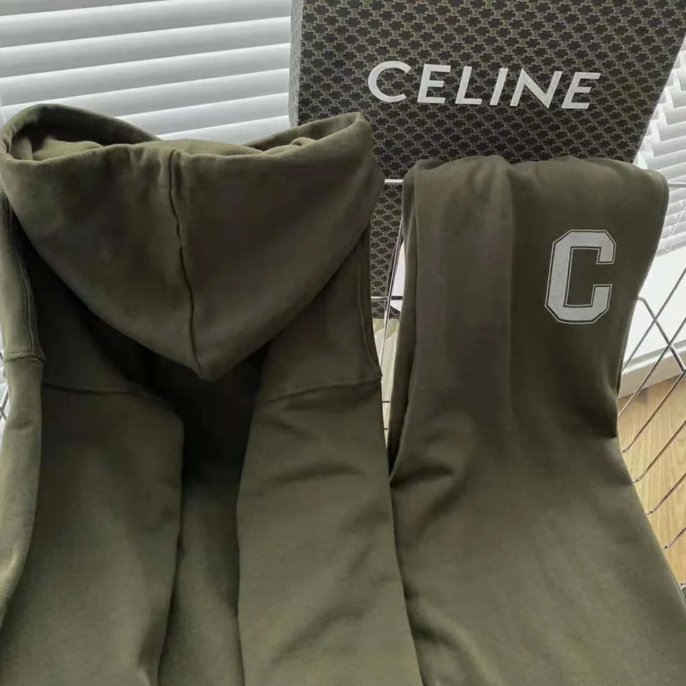 Celine Loose 16 Sweatshirt in Cotton and Cashmere for Women