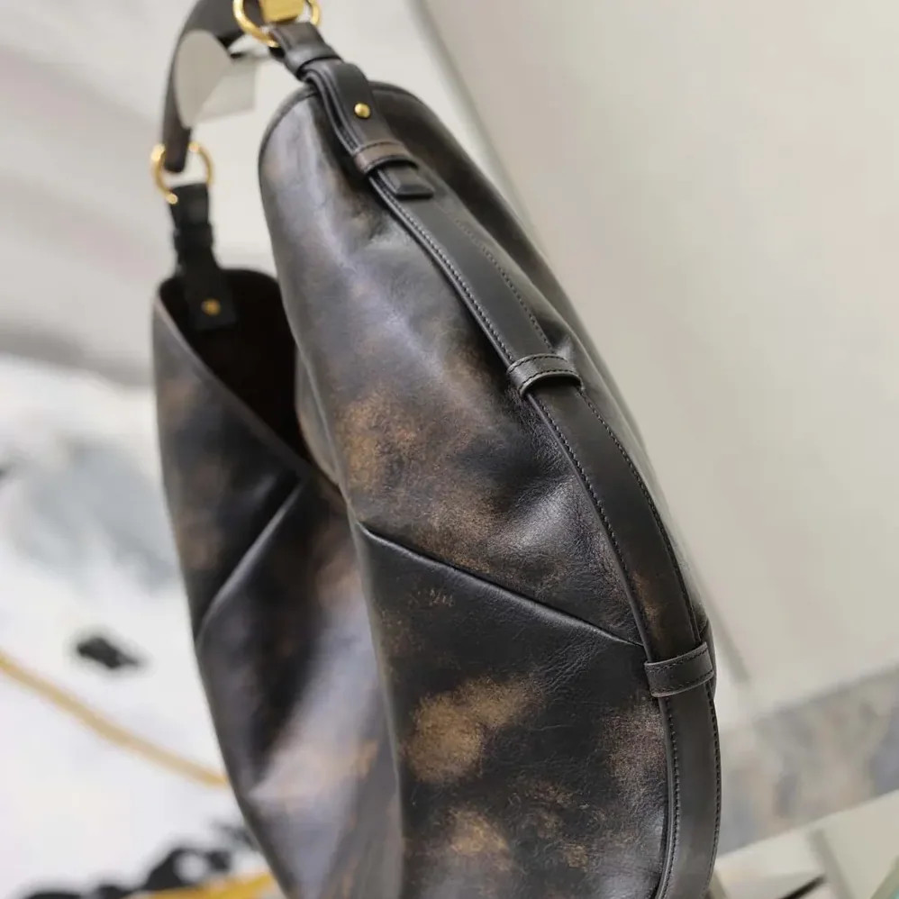 Saint Laurent YSL Mombasa Medium In Vintage Leather for Women Saint Laurent YSL Mombasa Medium In Vintage Leather for Women