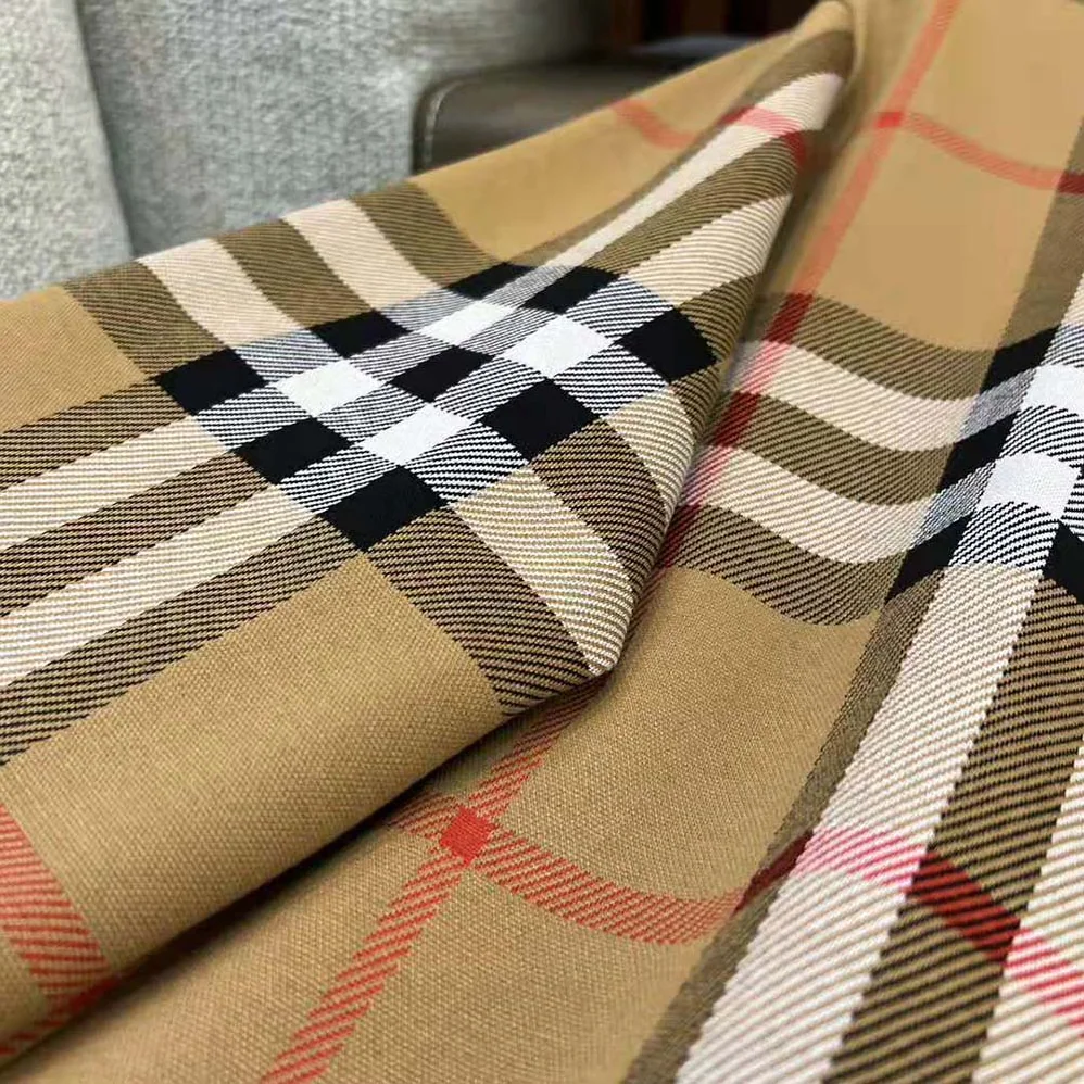 Burberry Check Cotton Jacquard Hoodie for Men in Brown