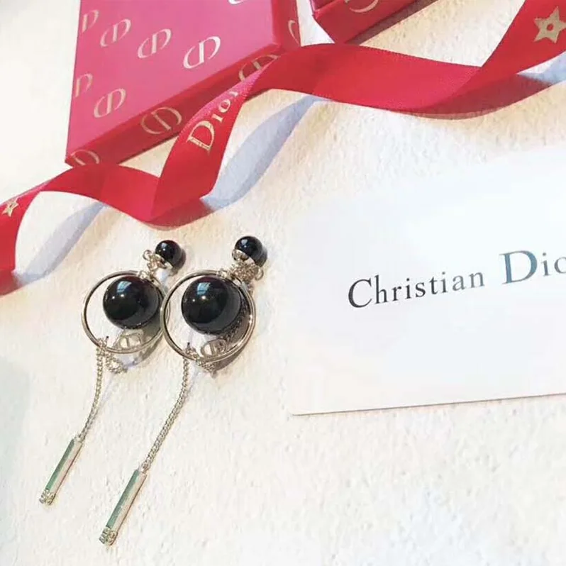 Dior Dior Tribales Earrings for Women in Black