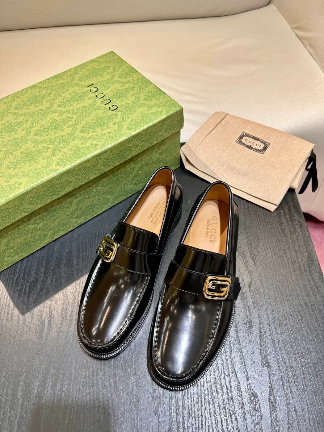 Gucci Interlocking G Loafer Black Gucci Interlocking G Loafer Black