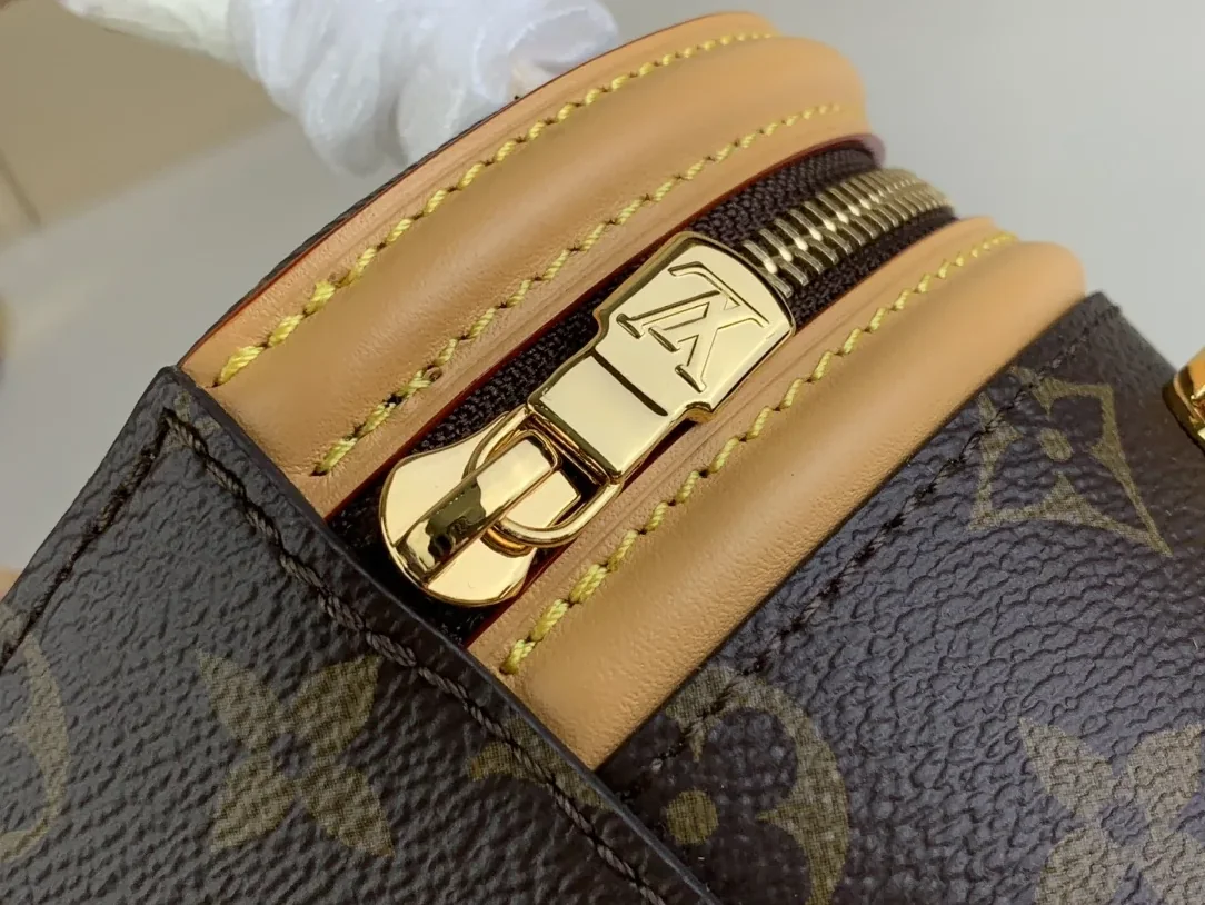 Louis Vuitton Nano Cannes Handbags Brown /