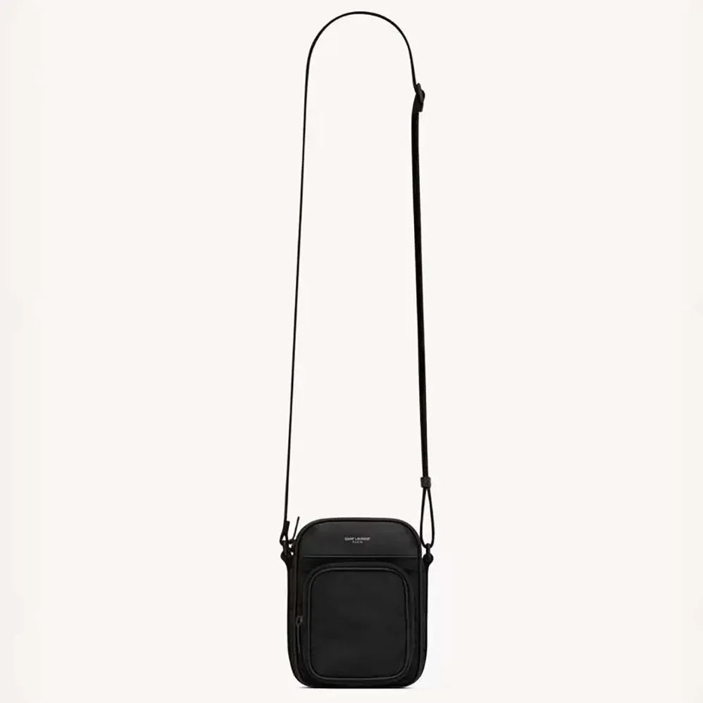 Saint Laurent YSL City Saint Laurent mini Camera Bag in Nylon for Unisex Saint Laurent YSL City Saint Laurent mini Camera Bag in Nylon for Unisex