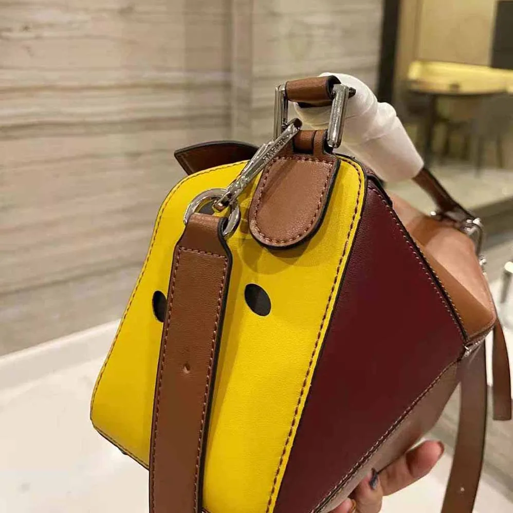 Loewe Passion Fruit Mini Puzzle Bag in Classic Calfskin for Women