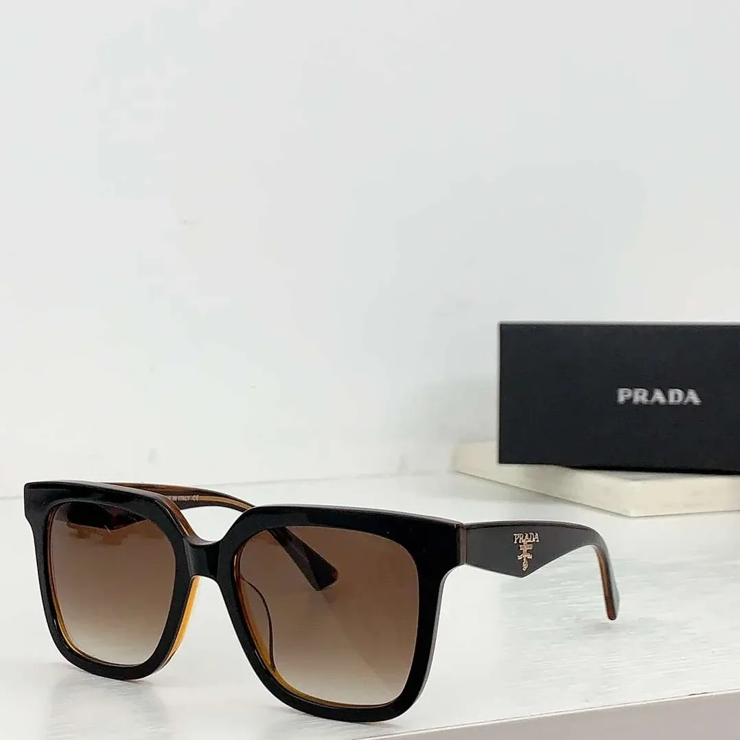 Prada Sunglasses Squares Gradient Brown Prada Sunglasses Squares Gradient Brown
