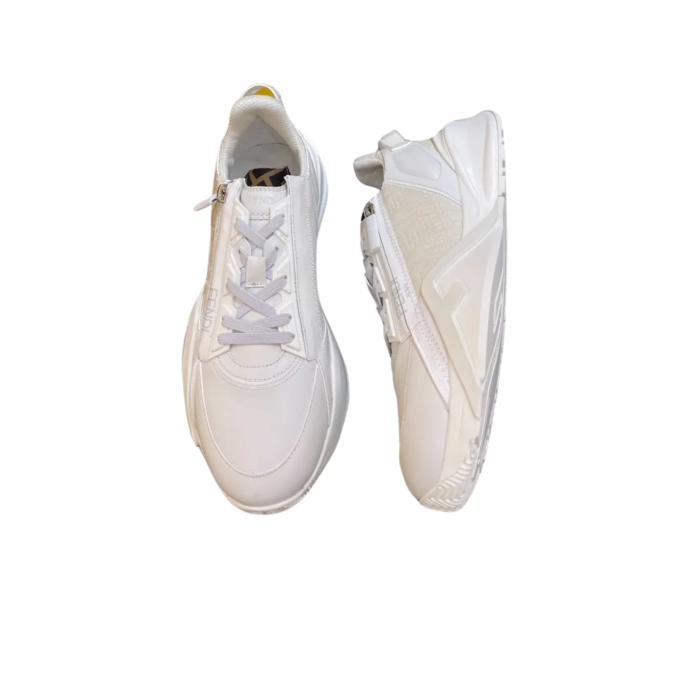 Fendi FD Flow Sneakers White 7E1392AK1QF1HGQ