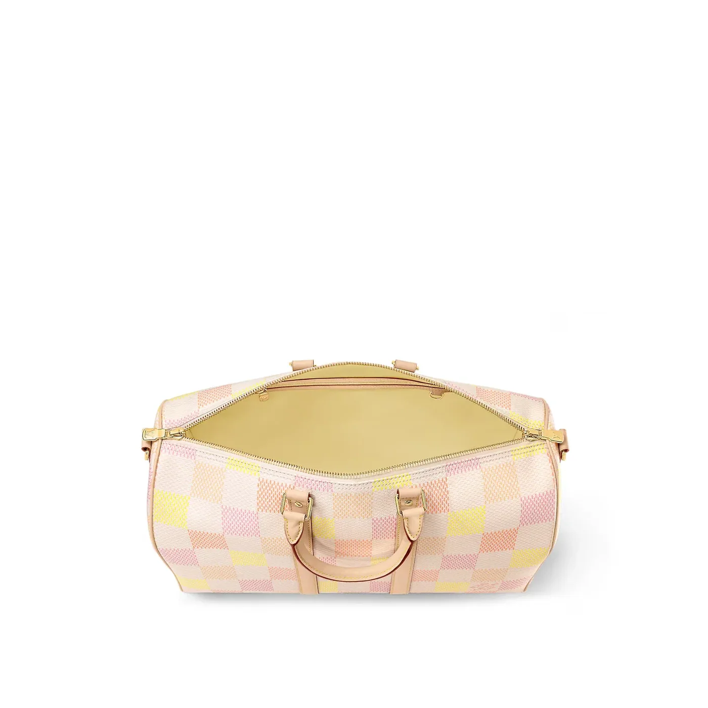 Louis Vuitton Keepall Bandouliere 45 Travel Bag in Multicolor Gold Hardware