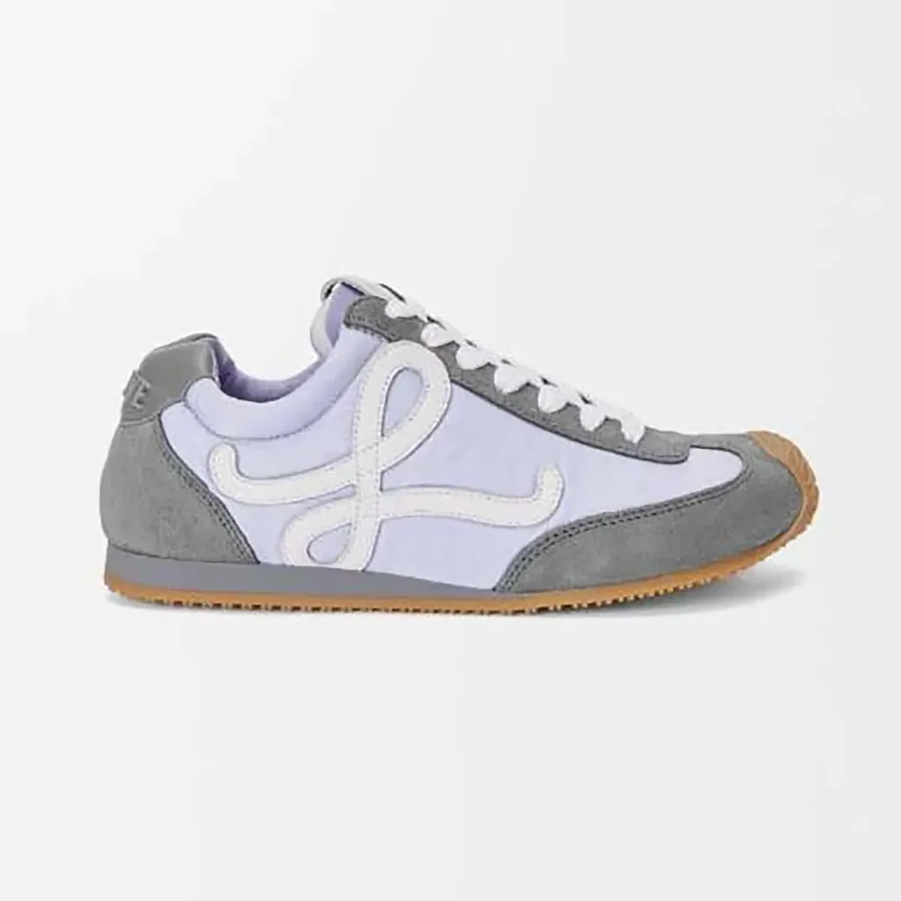 Loewe Ballet Runner 2.0 in Nylon and Calfskin for Unisex in Grey Loewe Ballet Runner 2.0 in Nylon and Calfskin for Unisex in Grey