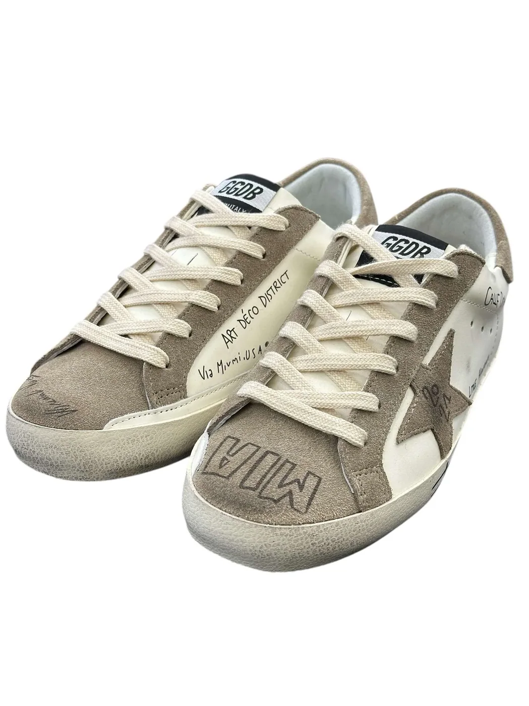 Super-Star with suede star and beige heel tab