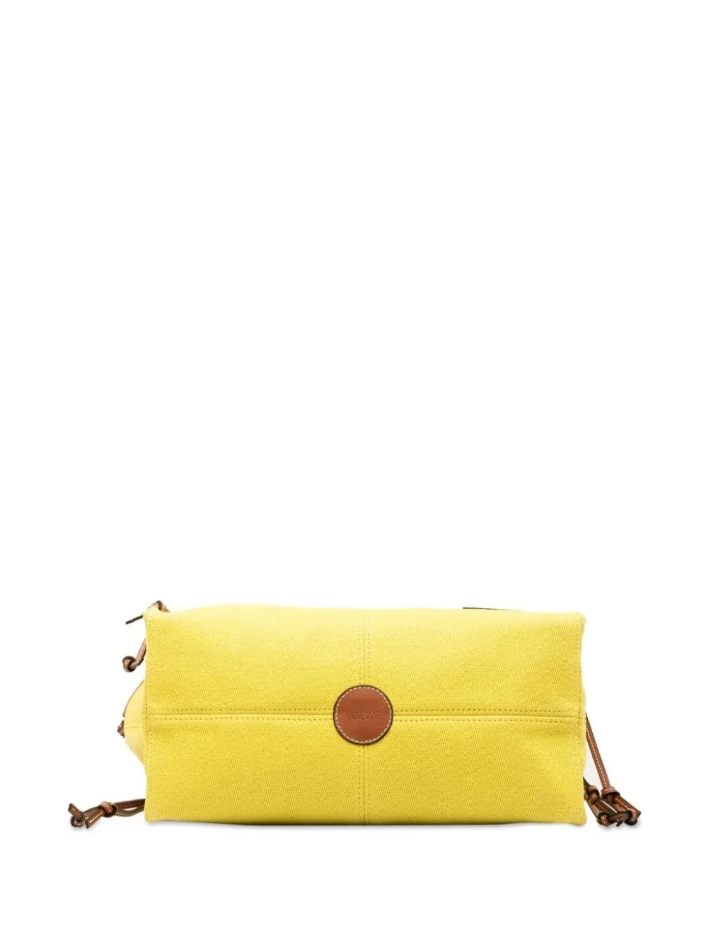 Loewe Paula's Ibiza Cushion Tote Bag Yellow 13.4 Inches/ 1RG0F7BJVYGAM1GR Loewe Paula's Ibiza Cushion Tote Bag Yellow 13.4 Inches/ 1RG0F7BJVYGAM1GR