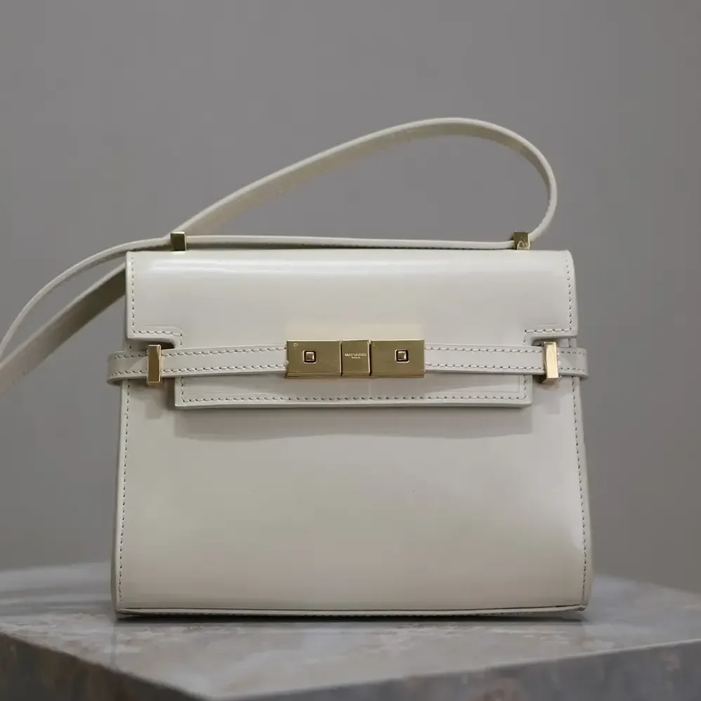 Saint Laurent YSL Mini Manhattan in Box Saint Laurent for Women in White