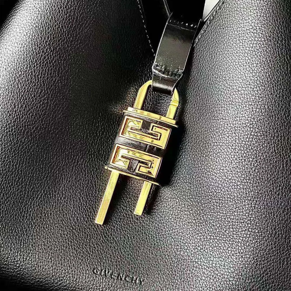 Givenchy Medium G-Hobo Bag in Smooth Leather for Women in Black