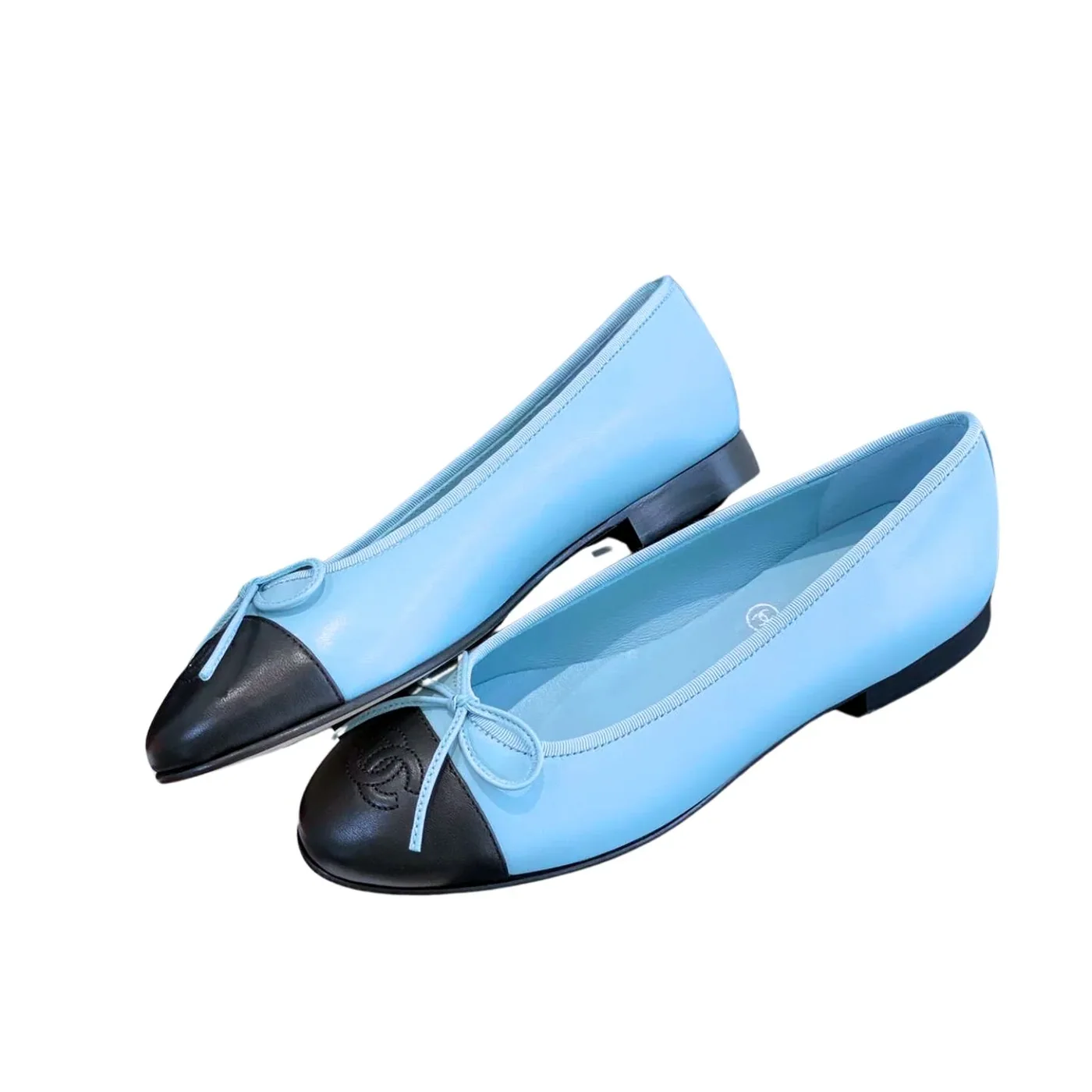 Chanel Ballet Flats Blue Chanel Ballet Flats Blue