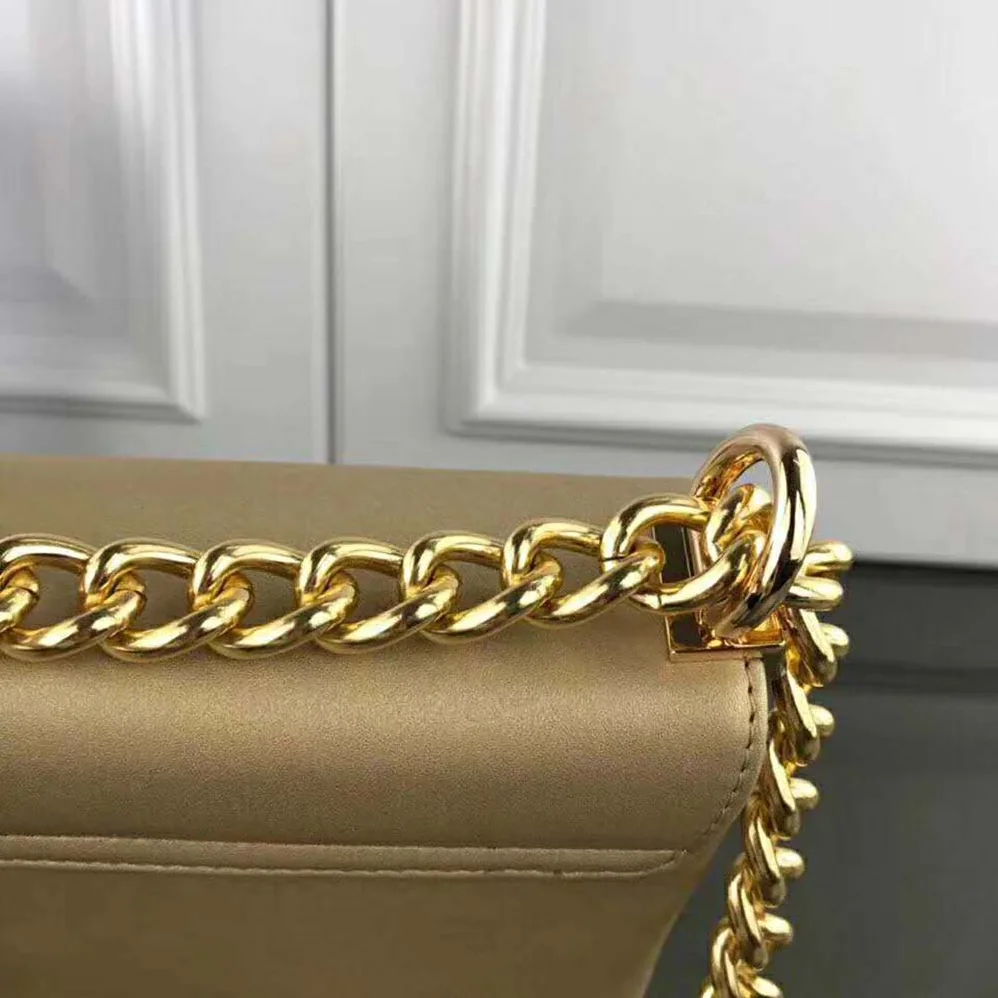 Versace Laminated Palazzo Evening Bag for Women