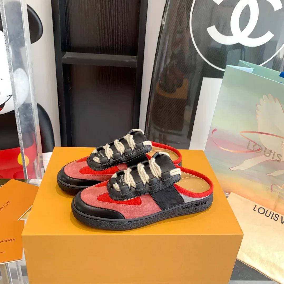 Louis Vuitton Lous Sneaker Monogram Canvas Red Louis Vuitton Lous Sneaker Monogram Canvas Red