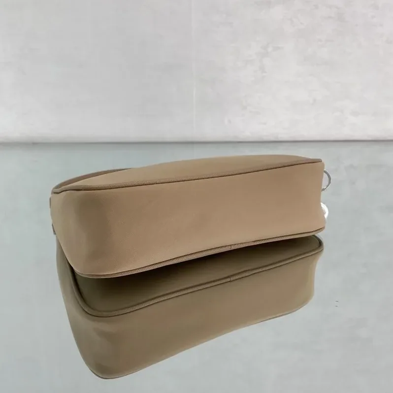Prada Re- 2005 Re in Nylon Mini Bag Beige Prada Re- 2005 Re in Nylon Mini Bag Beige