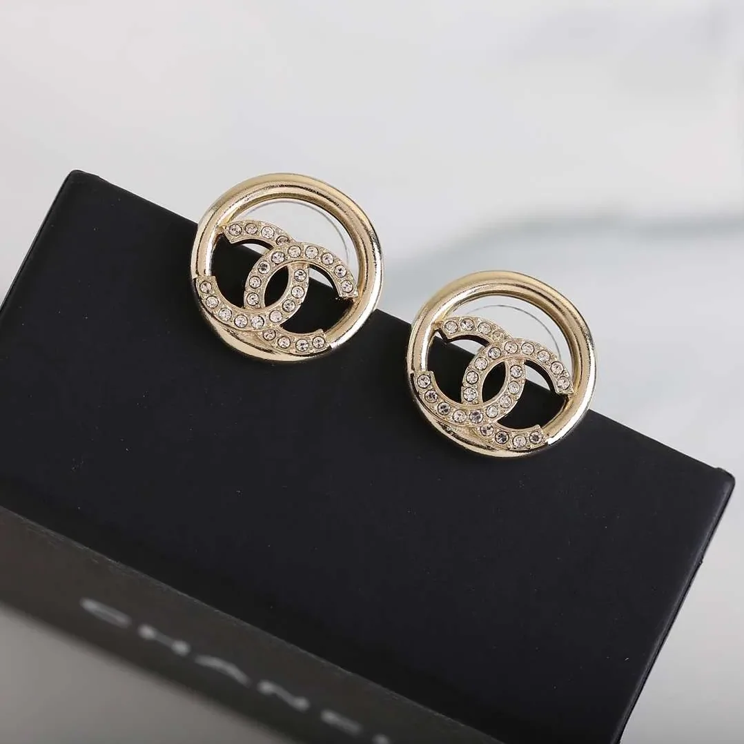 Chanel Stud Earrings Gold Chanel Stud Earrings Gold