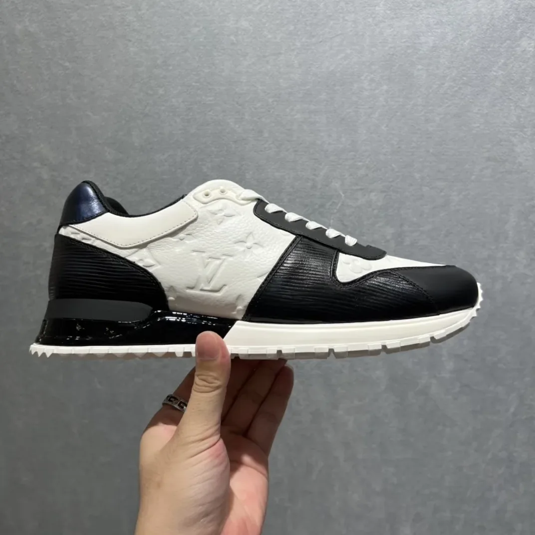 Louis Vuitton Run Away Sneaker White Black Louis Vuitton Run Away Sneaker White Black