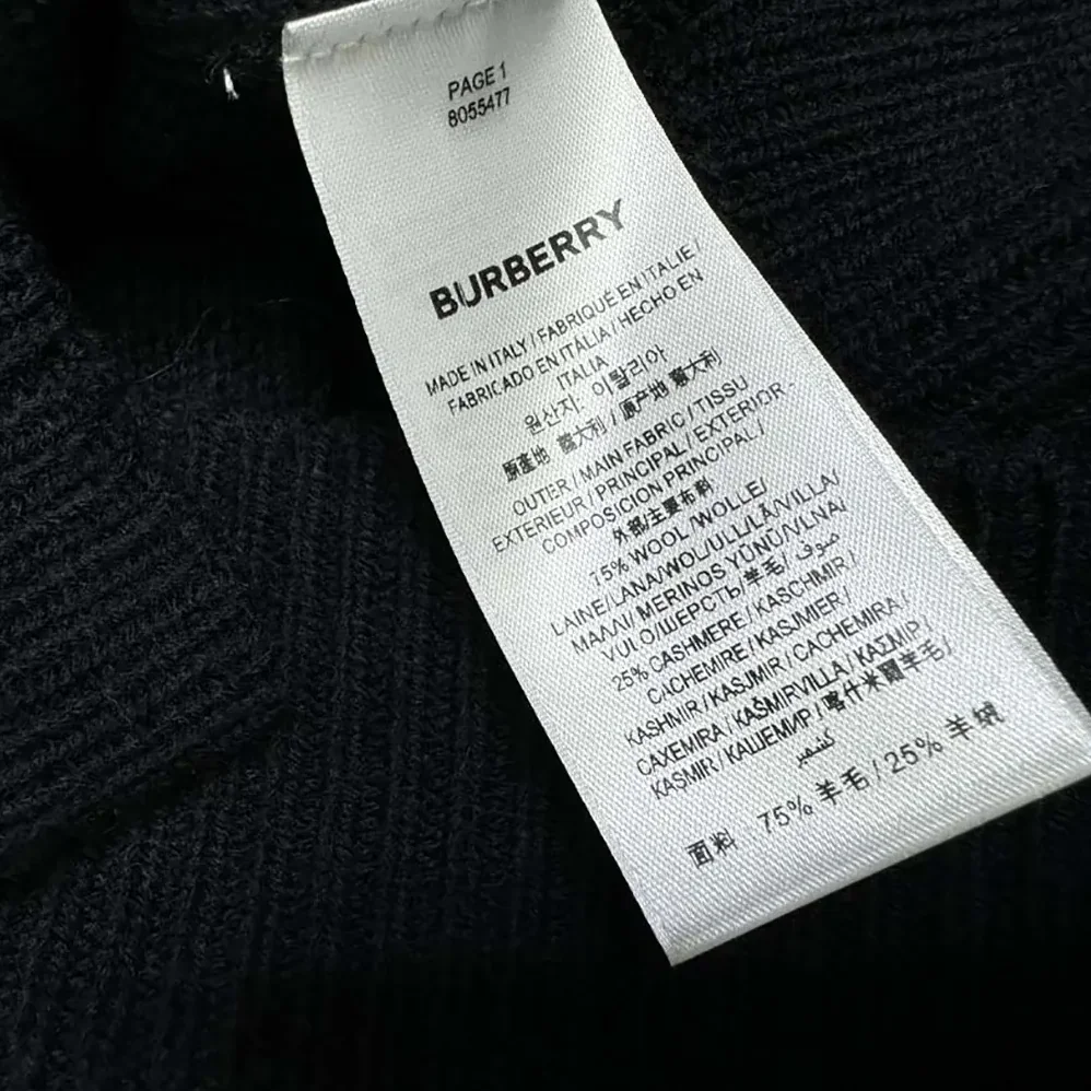 Burberry EKD Cotton Silk Cardigan for Women Burberry EKD Cotton Silk Cardigan for Women