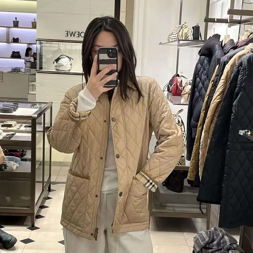Burberry Quilted Nylon Barn Jacket for Women