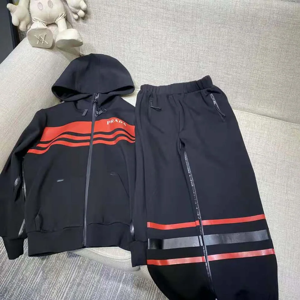 Prada Printed Technical Fabric Jacket for Men in Black Prada Printed Technical Fabric Jacket for Men in Black