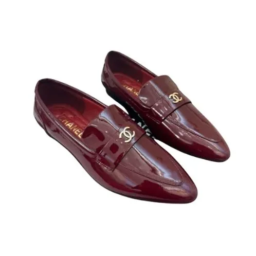 Chanel Goddess Loafers Burgundy Chanel Goddess Loafers Burgundy
