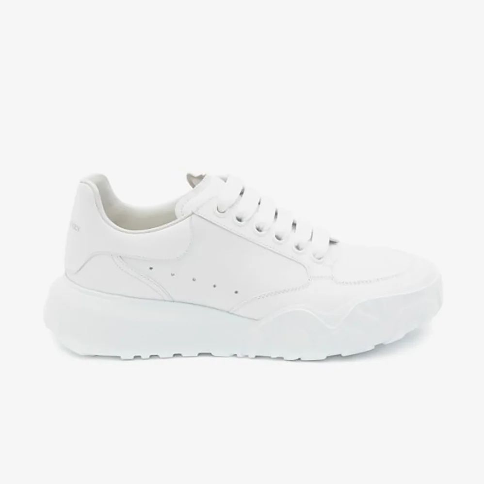Alexander Mcqueen Court Trainer for Women in White