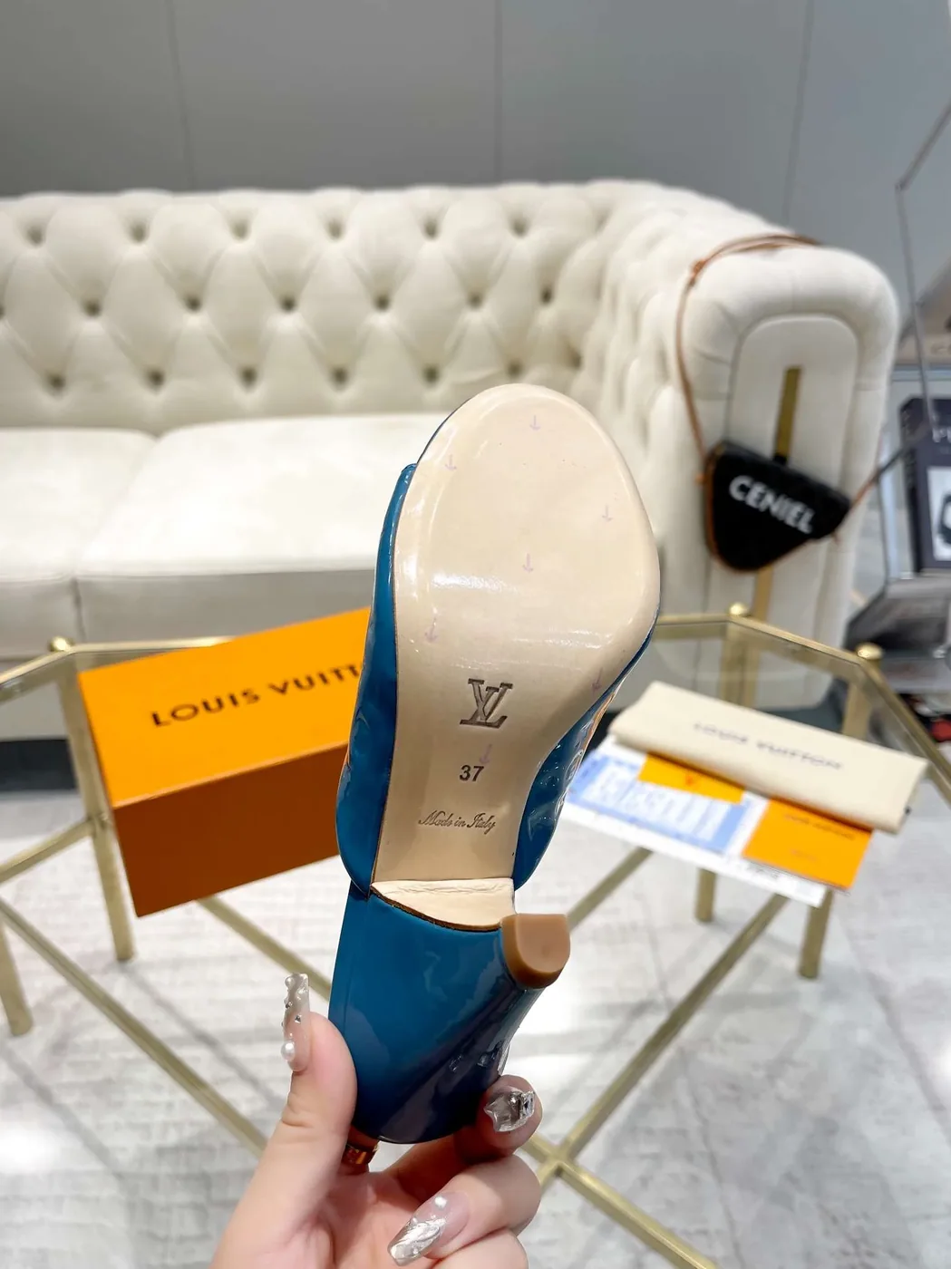 Louis Vuitton Super Mule Blue Louis Vuitton Super Mule Blue