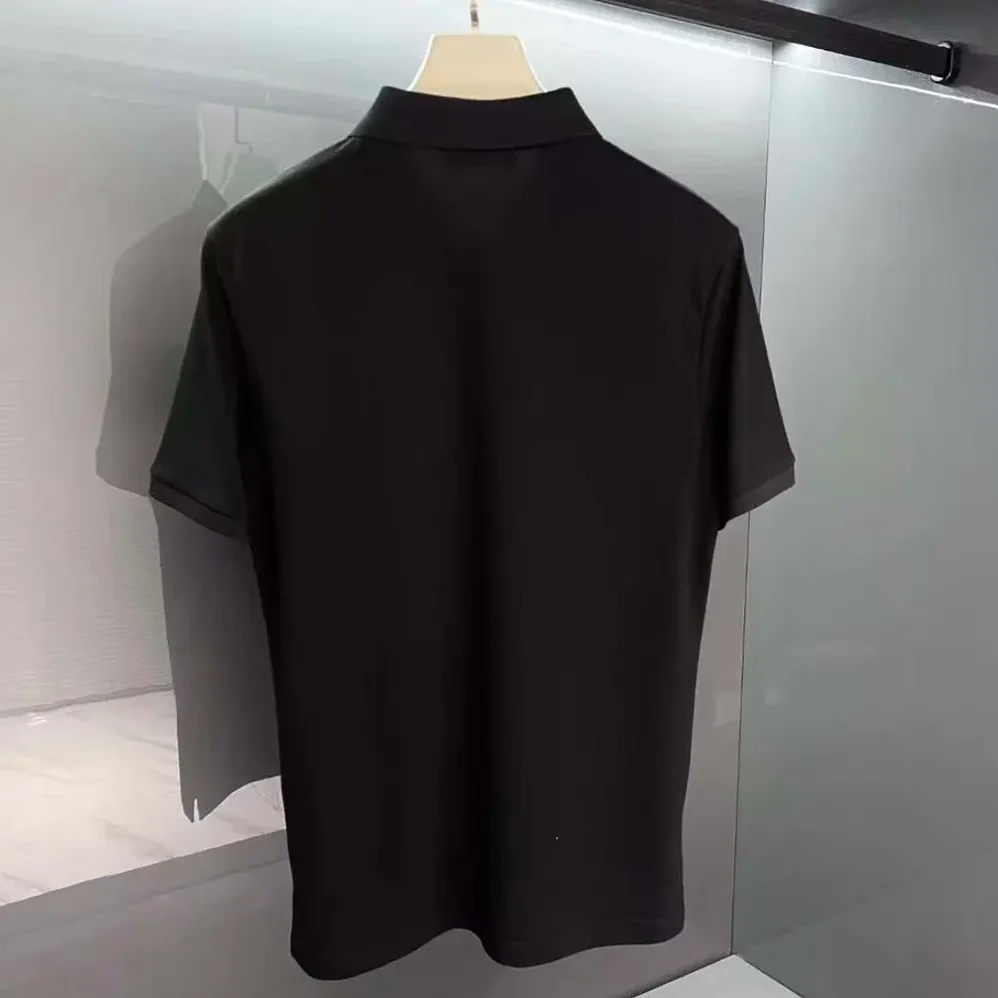 Prada Fleece Polo Natural Shirt in a Fleece Design for Men in Black Prada Fleece Polo Natural Shirt in a Fleece Design for Men in Black