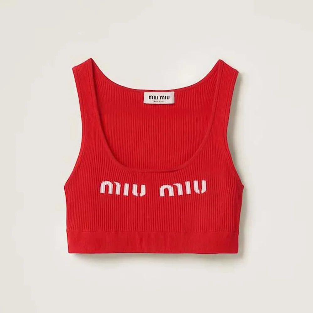 Miu Miu Viscose Top-MMV076_12TJ_F0011 for Women
