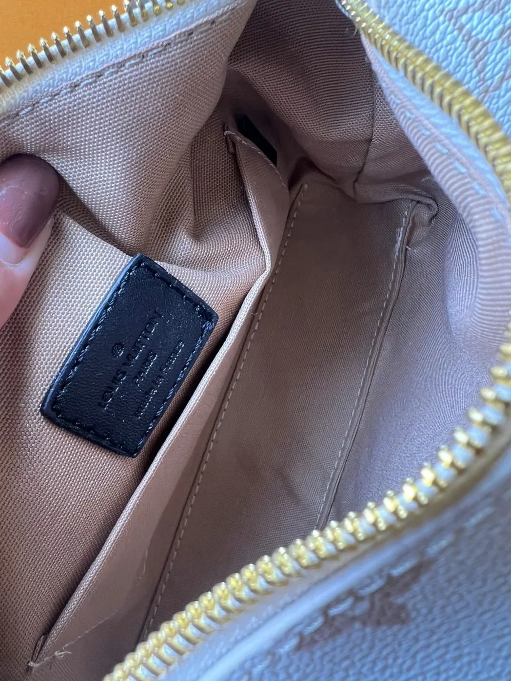 Louis Vuitton Side Trunk MM Beige