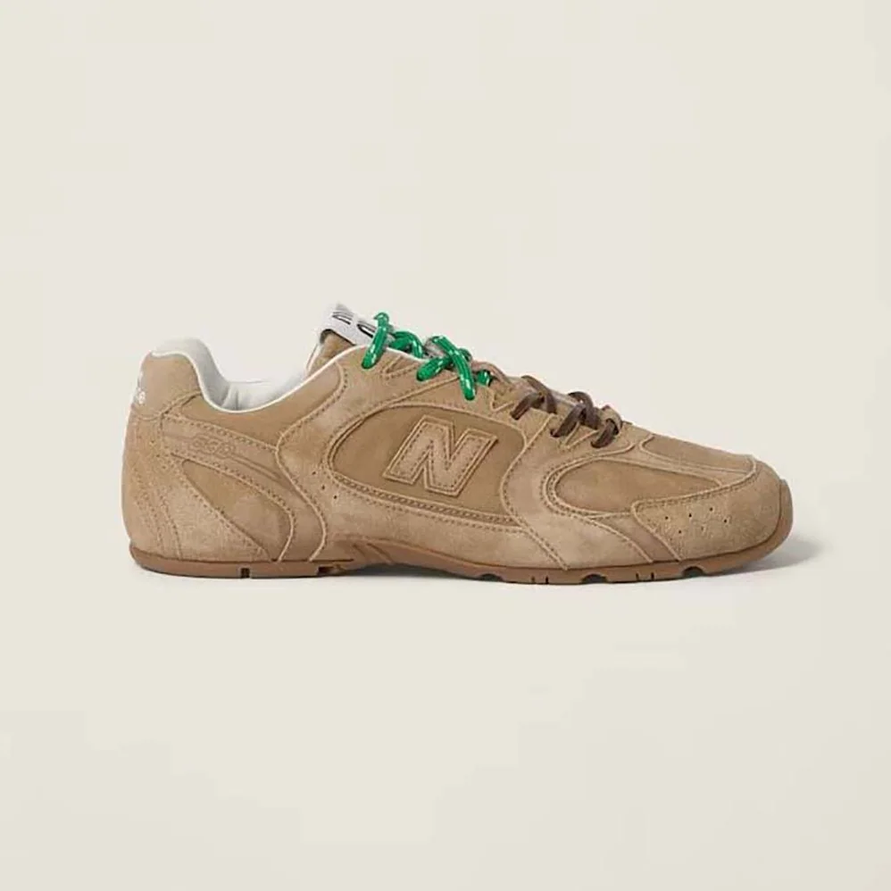 Miu Miu New Balance X Miu Miu 530 SL Suede Sneakers for Women in Cinnamon Miu Miu New Balance X Miu Miu 530 SL Suede Sneakers for Women in Cinnamon