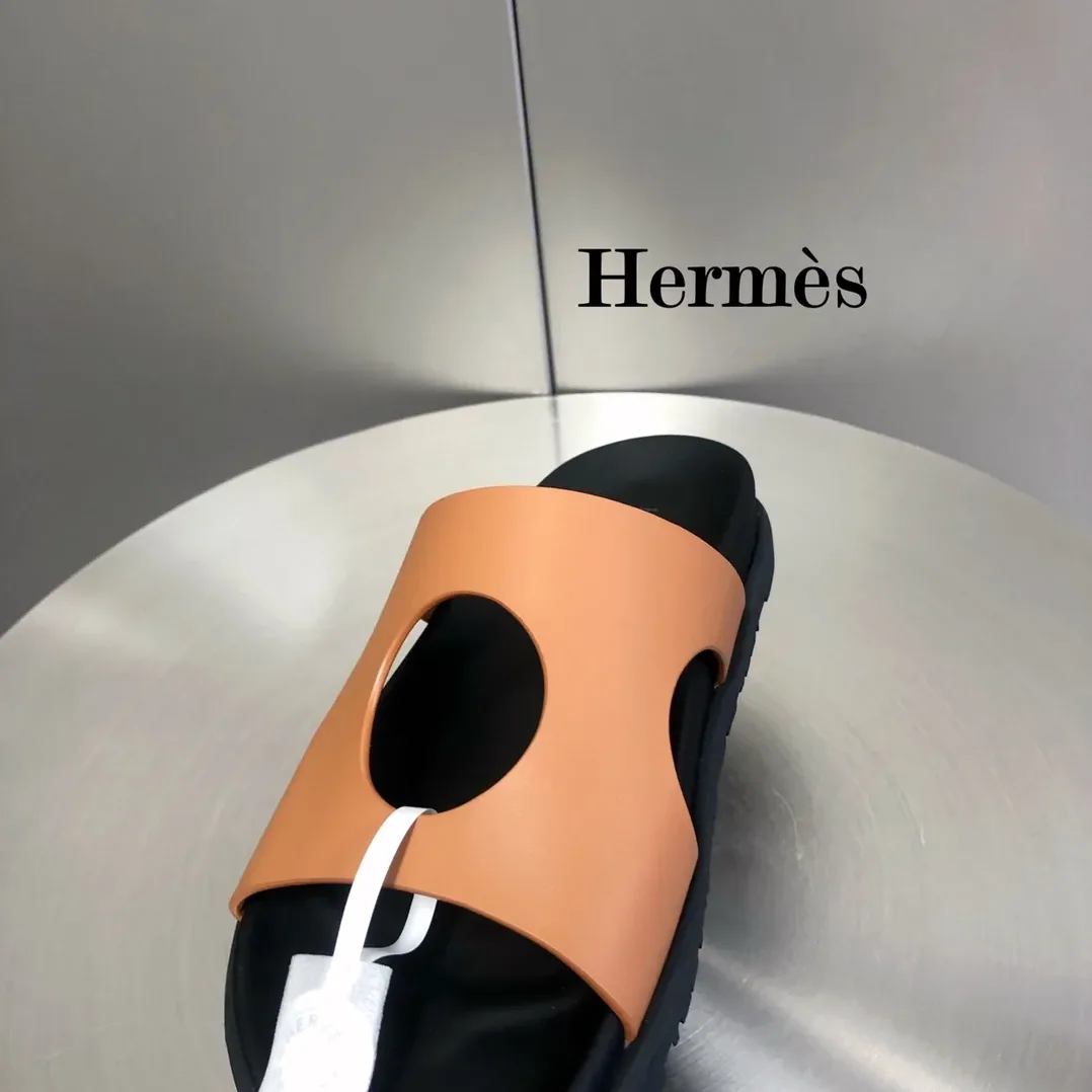 Hermes Edith Sandal Orange