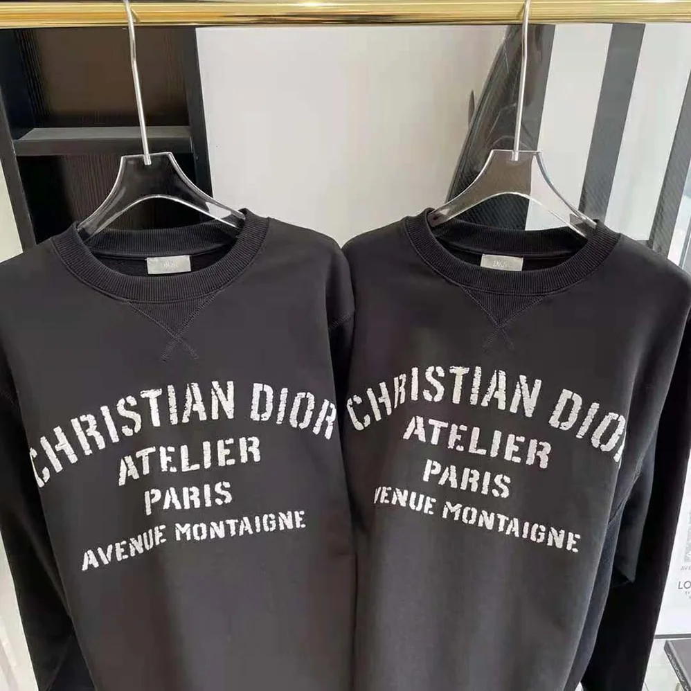 Dior Christian Dior Atelier T for Women in Shirt Black Cotton Jersey