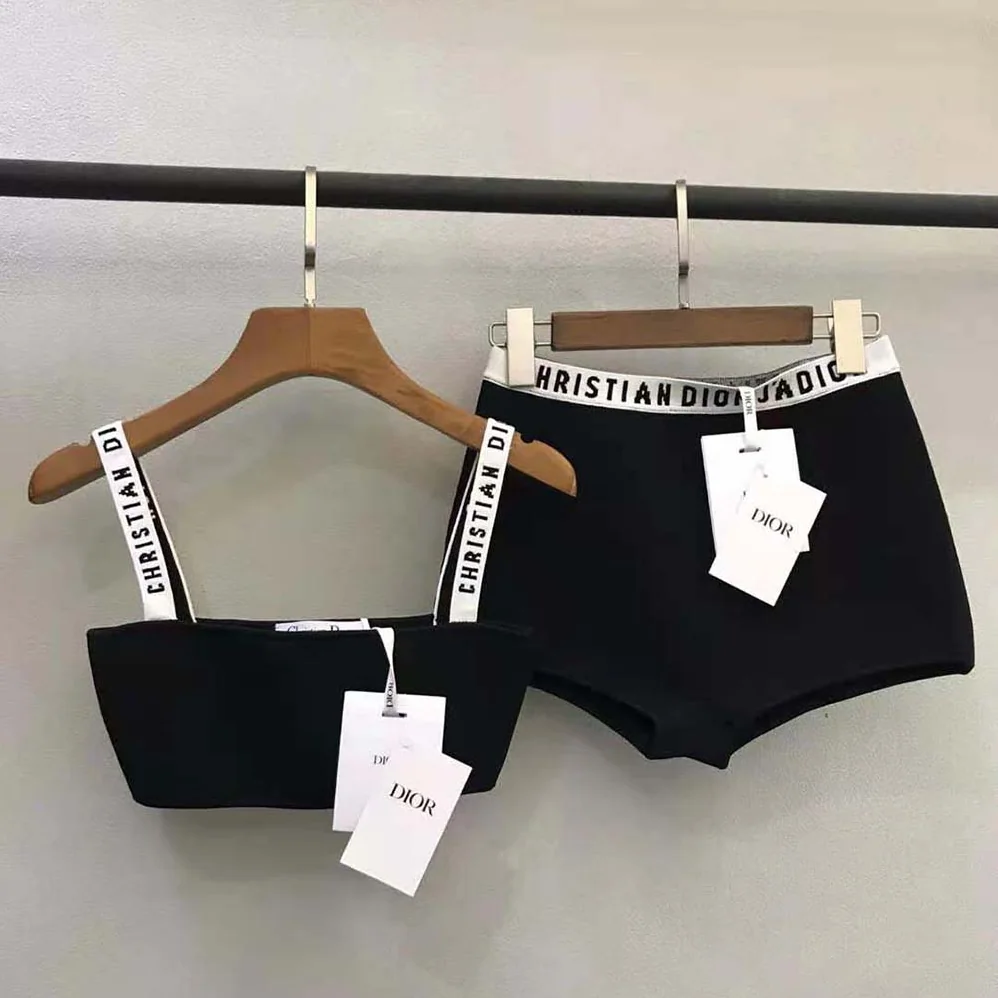 Dior Briefs Black Stretch Viscose for Women