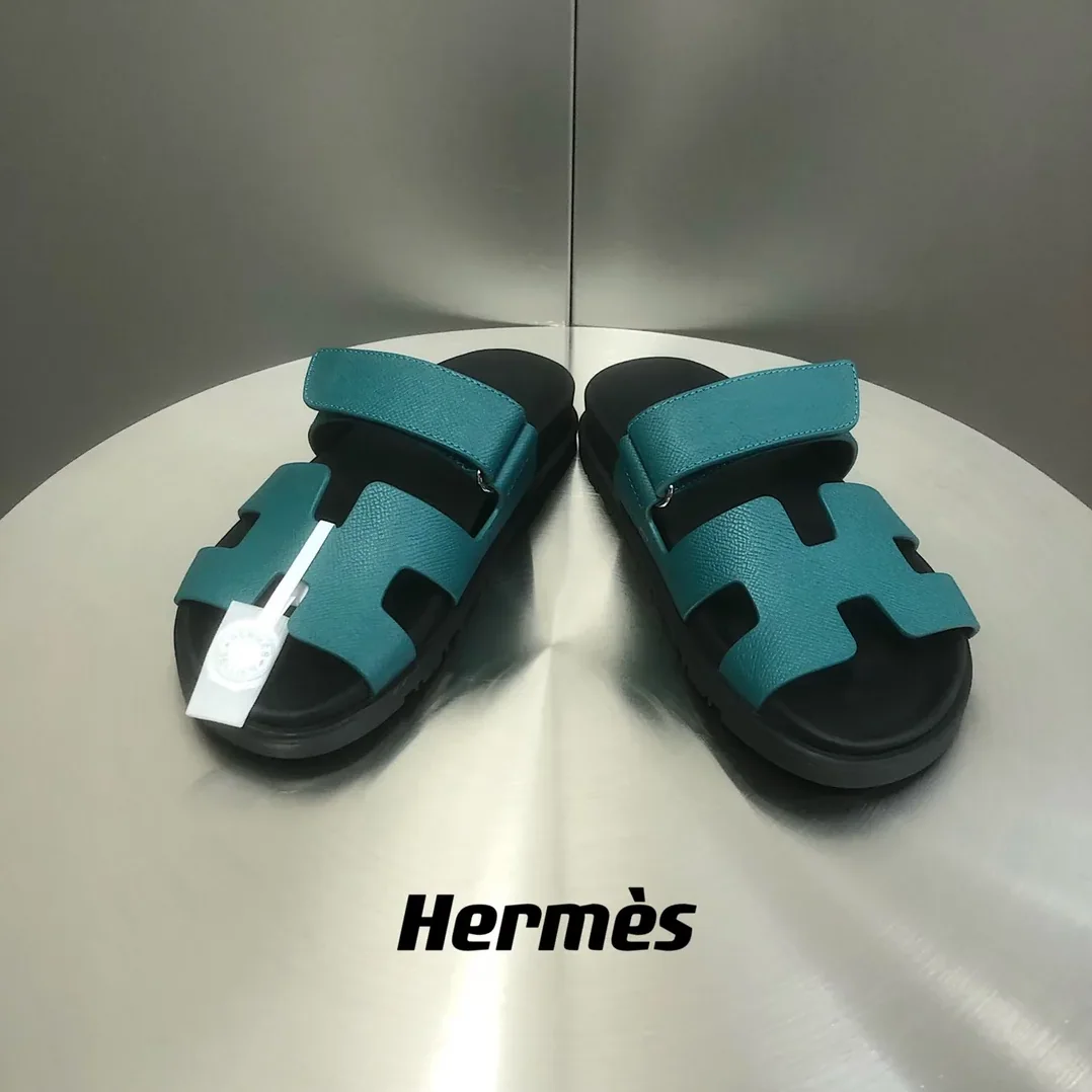 Hermes Chypre Sandal Blue Hermes Chypre Sandal Blue