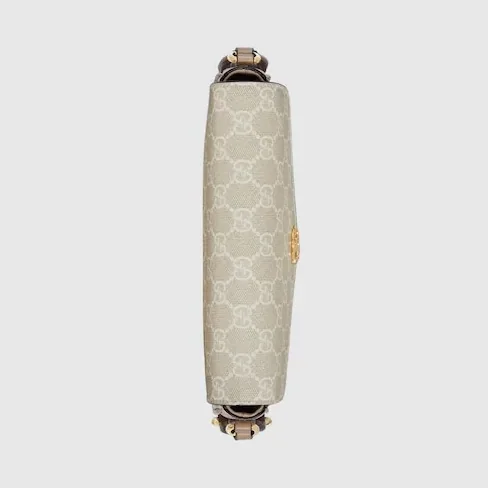 Gucci Ophidia Pochette Shoulder Bag in Beige/ Oatmeal Gold Hardware Gucci Ophidia Pochette Shoulder Bag in Beige/ Oatmeal Gold Hardware
