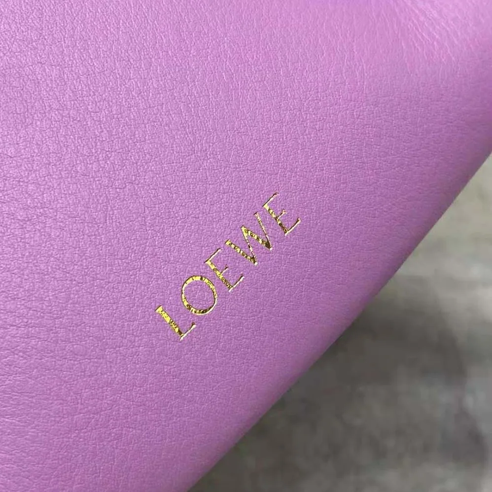 Loewe Paseo Satchel in Shiny Nappa Calfskin for Women in Purple Loewe Paseo Satchel in Shiny Nappa Calfskin for Women in Purple