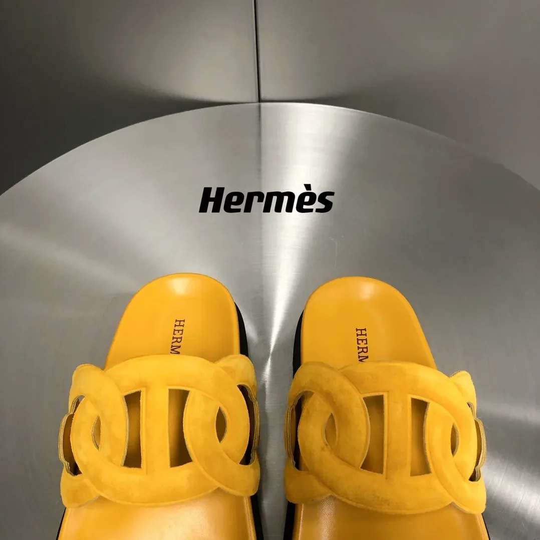 Hermes Extra Sandal Yellow Hermes Extra Sandal Yellow