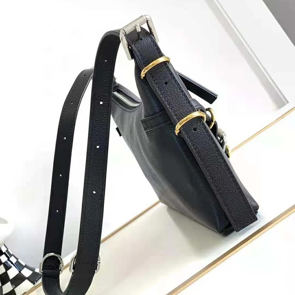 Givenchy Mini Voyou Bag in Leather for Women in Black Givenchy Mini Voyou Bag in Leather for Women in Black