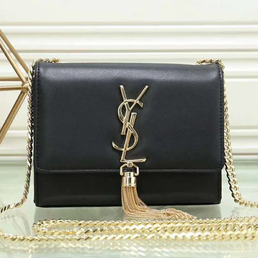 Saint Laurent YSL Kate Tassel Chain Wallet Smooth Leather for Women Saint Laurent YSL Kate Tassel Chain Wallet Smooth Leather for Women