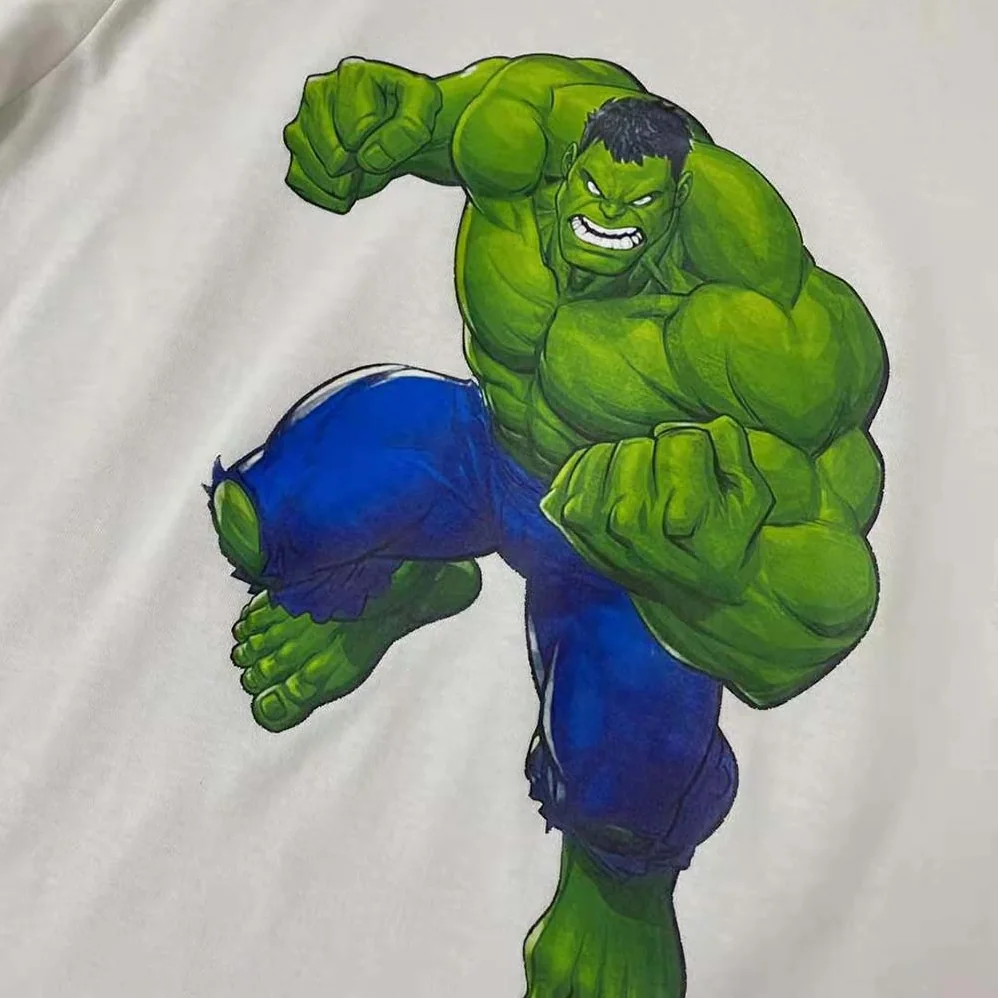 Balenciaga Hulk 2021Marvel Medium Fit T for Women in Shirt in White