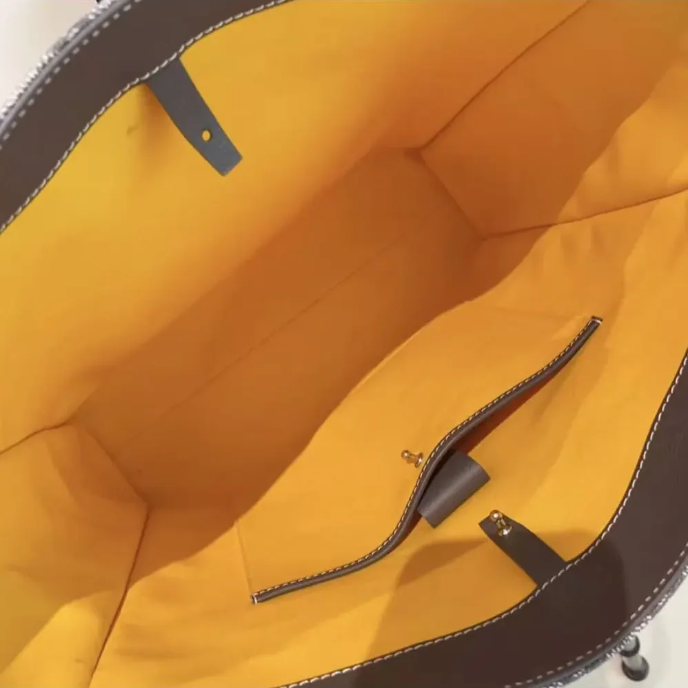 Goyard Voltaire Tote Bag in Goyardine Canvas & Chevroches Calfskin for Unisex in Gray