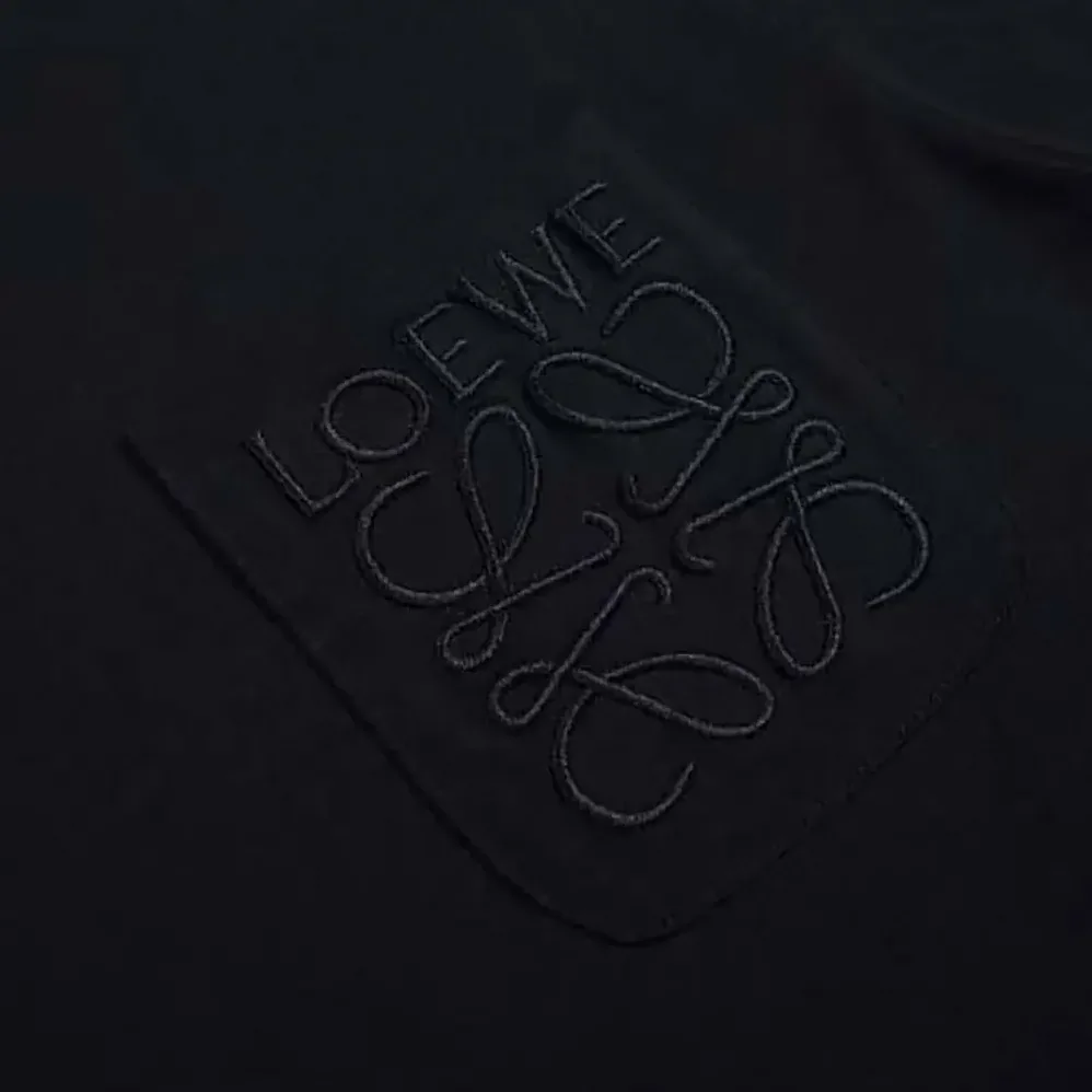 Loewe Relaxed Fit T-shirt in Cotton for Men in Black