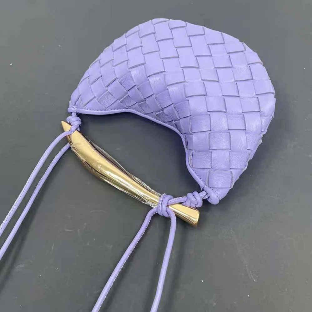 Bottega Veneta Mini Sardine in Supple Lambskin Leather for Women in Purple