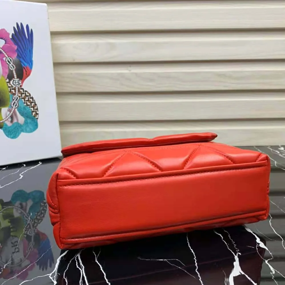 Prada Small Nappa Leather Prada Spectrum Bag for Women in Red