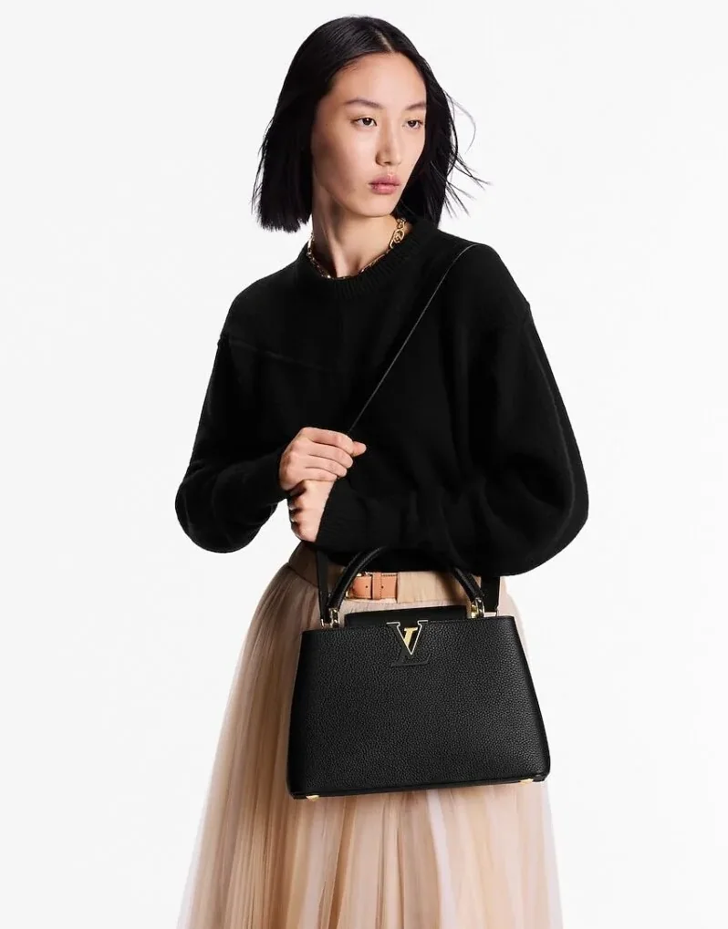 Louis Vuitton Capucines MM Black / Louis Vuitton Capucines MM Black /
